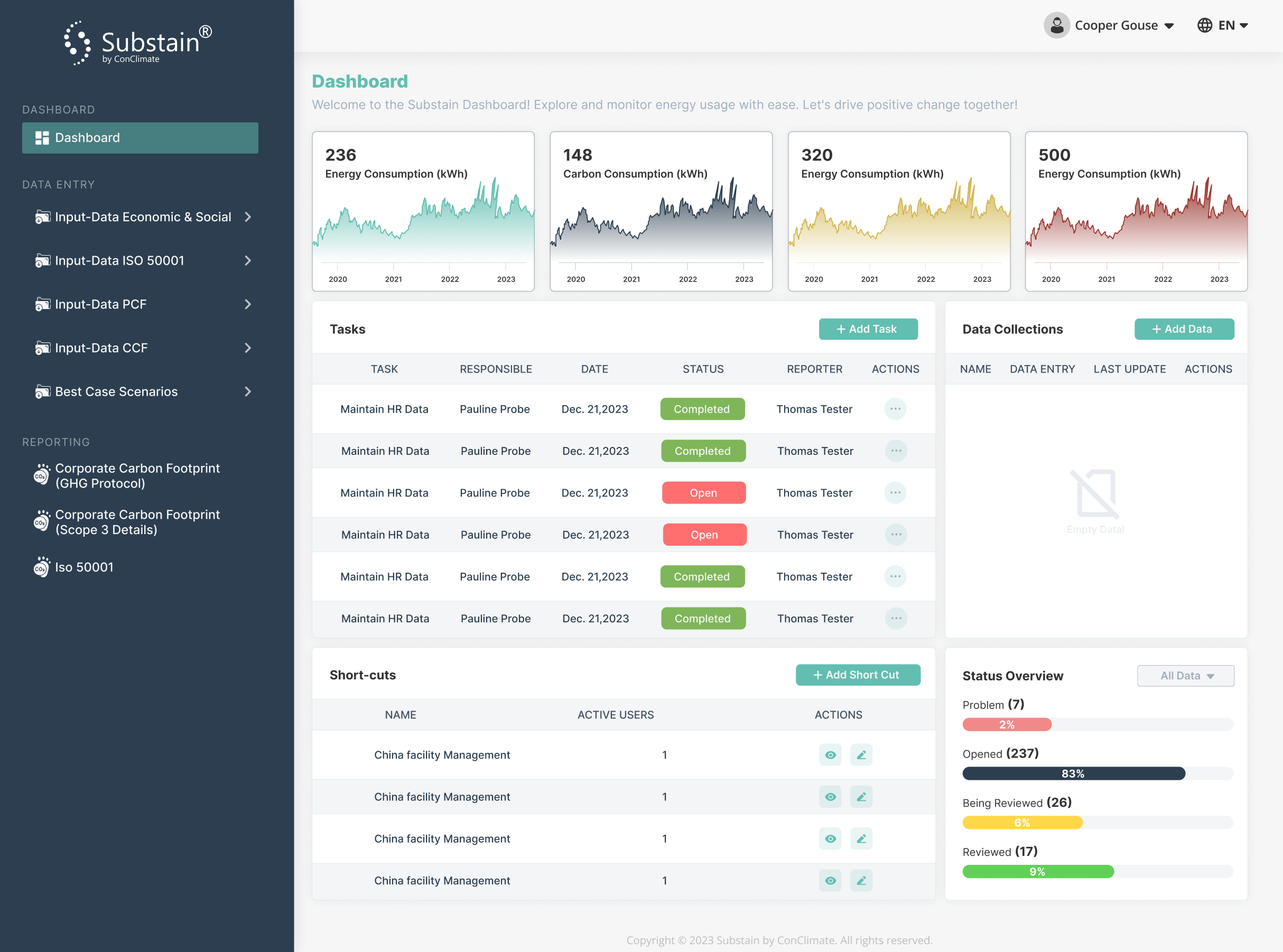 Jetzt im neuen Look: neue Optik, verbesserte User Experience - Substain